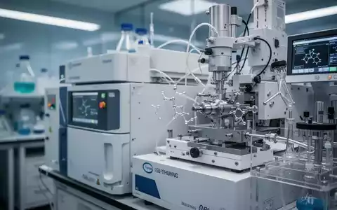 Nahaufnahme von LaborgerĂ€ten, die PrĂ€zision und technologische Fortschritte in der pharmazeutischen Forschung symbolisieren. - Foto: ĂŒber boerse-global.de