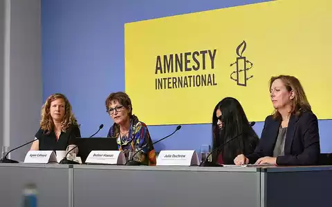 Jorch, Callamard, Hassan, Duchrow am 10.06.2026 - Foto: via dts Nachrichtenagentur