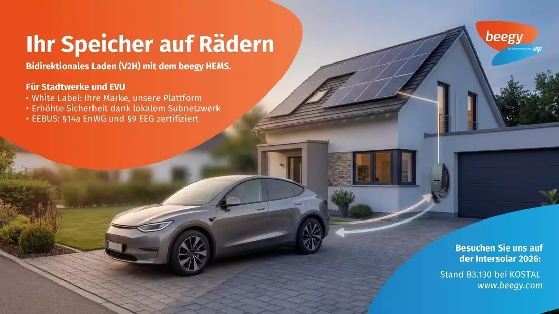 beegy und KOSTAL bündeln Kompetenzen auf der Intersolar / Gemeinsamer Messeauftritt rückt bidirektionales Laden in den Fokus - Bild: presseportal.de