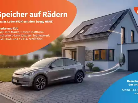 beegy und KOSTAL bündeln Kompetenzen auf der Intersolar / Gemeinsamer Messeauftritt rückt bidirektionales Laden in den Fokus - Foto: presseportal.de