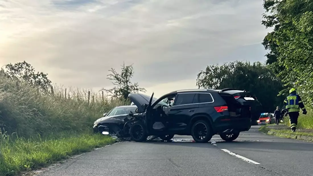 POL-GM: Verkehrsunfall auf der K1 - Bild: presseportal.de