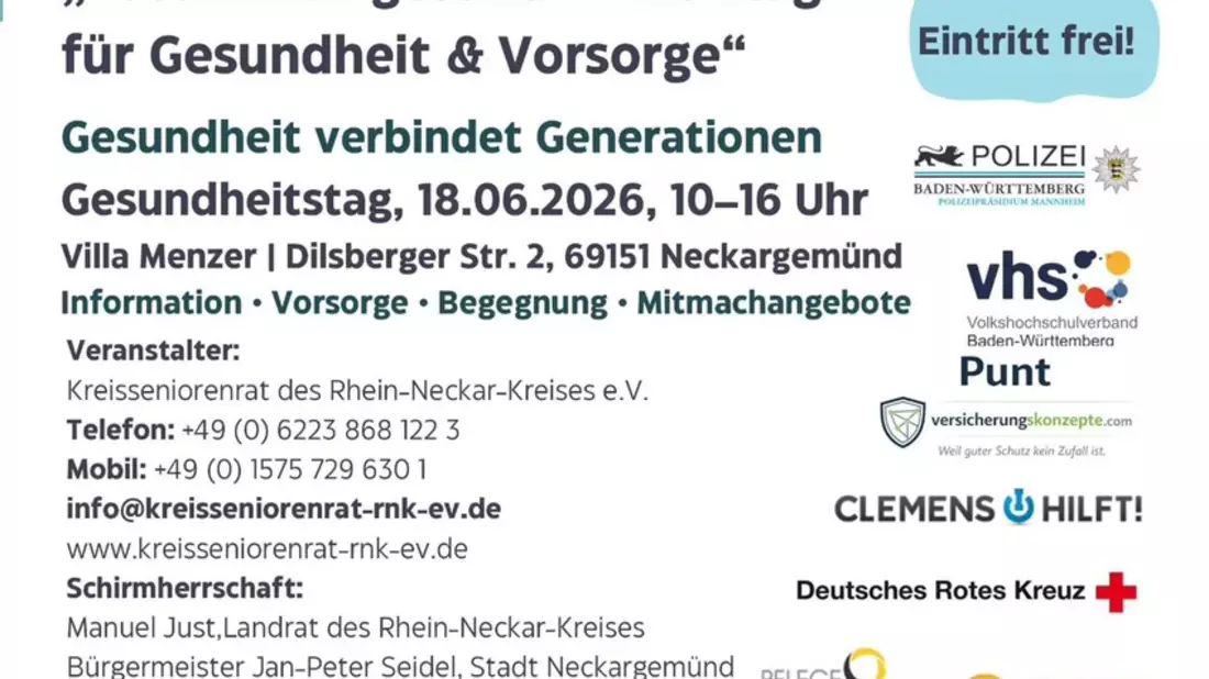 POL-MA: Gesundheit verbindet Generationen - Aktionstag - Bild: presseportal.de