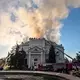 In Sewastopol traf ein ukrainischer Drohnenangriff ein Geschichtsmuseum.  - Bild: Uncredited/Sevastopol mayor Mikhail Razvozhaev telegram channel/AP/dpa