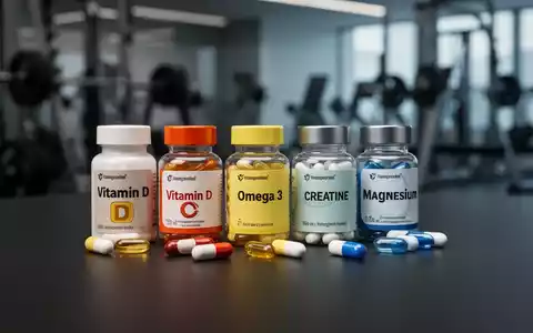 Nahaufnahme verschiedener Nahrungsergänzungsmittelkapseln wie Vitamin D, Omega-3, Kreatin und Magnesium, professionell arrangiert. - Foto: über boerse-global.de