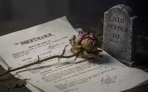 Ein offizielles Rechtsdokument liegt auf einem Tisch, daneben eine einzelne, leicht verwelkte Blume, die Verlust und rechtliche Ansprüche symbolisiert. - Foto: über boerse-global.de