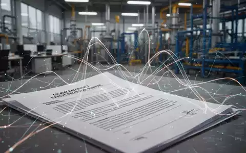 Abstrakte Darstellung eines komplexen Rechtsdokuments mit leuchtenden Linien und digitalen Daten, symbolisiert Umstrukturierung und Outsourcing. - Foto: über boerse-global.de