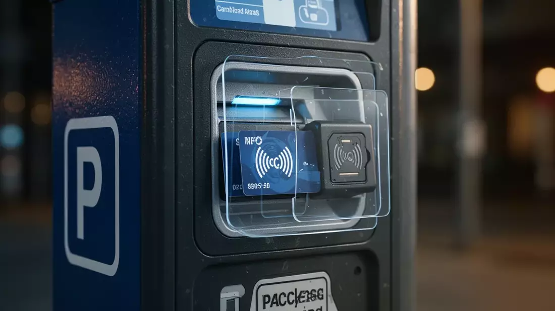 NFC-Betrug in Köln: Manipulierte Kartenleser an Parkautomaten