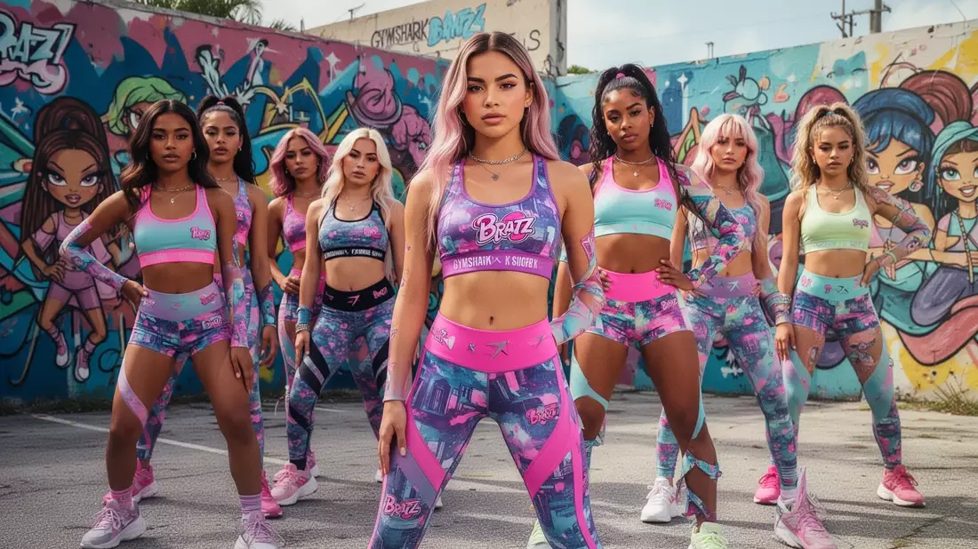 Gymshark und Bratz: Neue Y2K-Activewear-Kollektion für Frauen