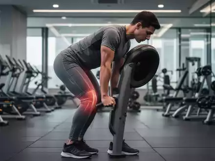Eine Person führt eine Hip-Hinge-Übung in einem modernen Fitnessstudio aus, um die Hüftbeweglichkeit und Gesäßmuskulatur zu verbessern. - Foto: über boerse-global.de