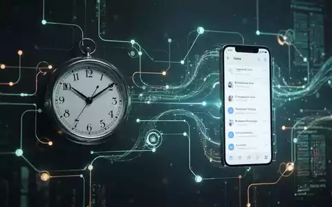 Eine abstrakte Darstellung eines organisierten Arbeitsablaufs, der analoge und digitale Elemente mit KI-Technologie verbindet. - Foto: über boerse-global.de