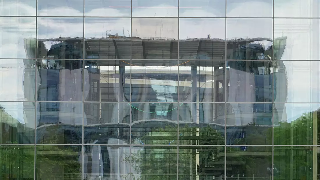 Im Kanzleramt sollen heute keine Entscheidunge fallen. - Bild: Michael Kappeler/dpa