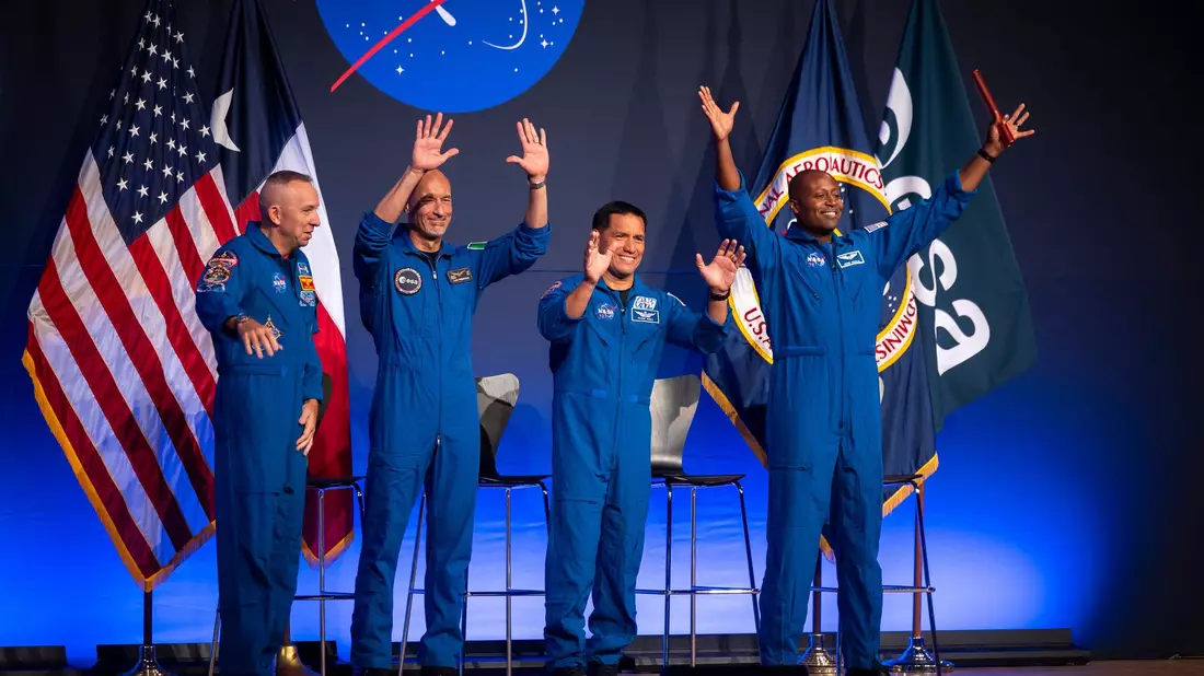 Vier Männer sollen an der «Artemis 3»-Mission teilnehmen.  - Bild: Annie Mulligan/FR172050 AP/AP/dpa