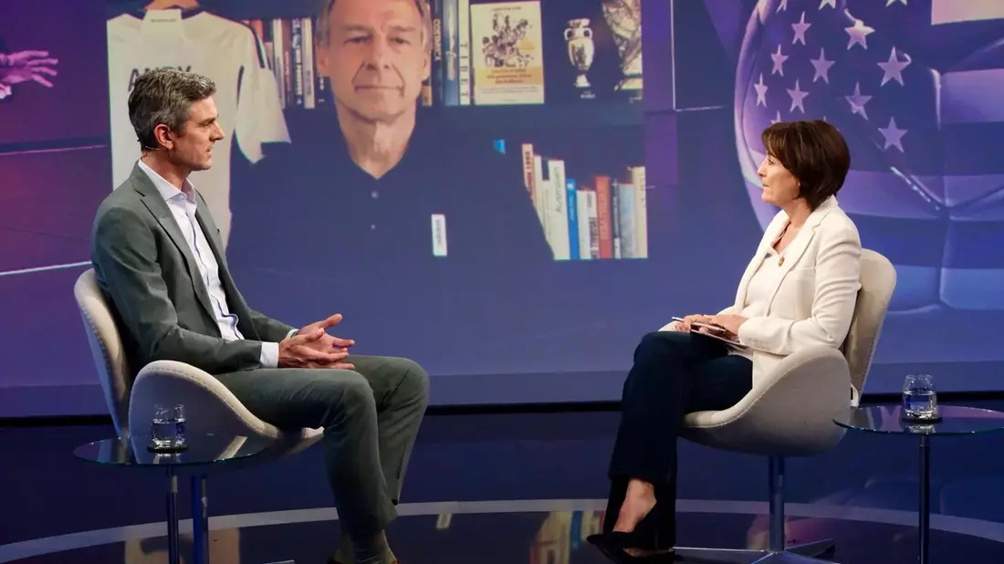 Klinsmann bei maischberger: Keine politischen Botschaften bei der Fußball-WM – Das gehört sich nicht – DFB-Elf hat das Zeug, Weltmeister zu werden - Bild: presseportal.de