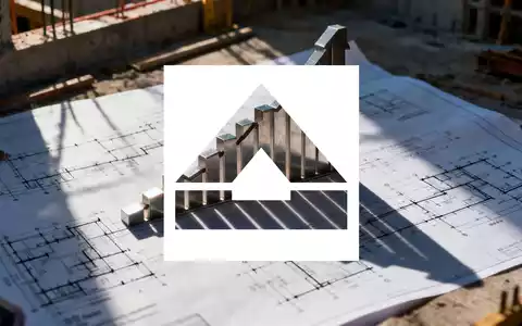 Abstrakte Darstellung von Zinsentscheidungen, die einen Schatten auf eine Baustelle oder Baupläne werfen, symbolisiert Risiko. - Foto: über boerse-global.de