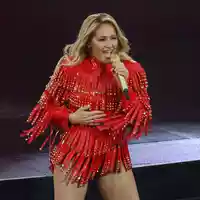 Helene Fischer startete ihre «360°»-Tour nach langer Bühnenpause in Dresden. - Foto: Robert Michael/dpa