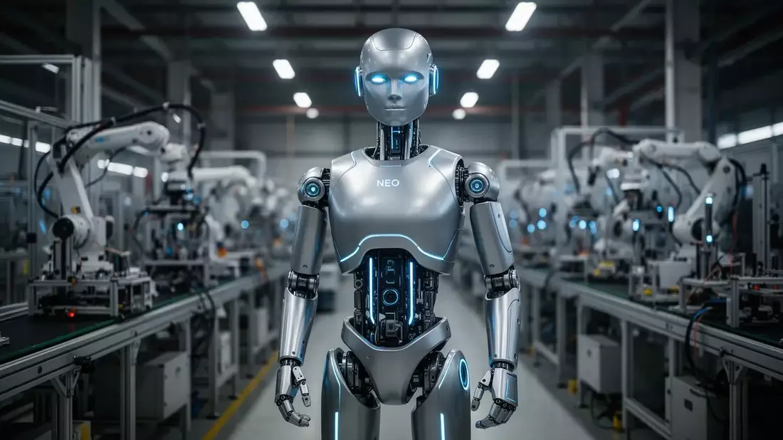 Humanoide Roboter: Serienfertigung startet bei 1X, Xpeng und BYD