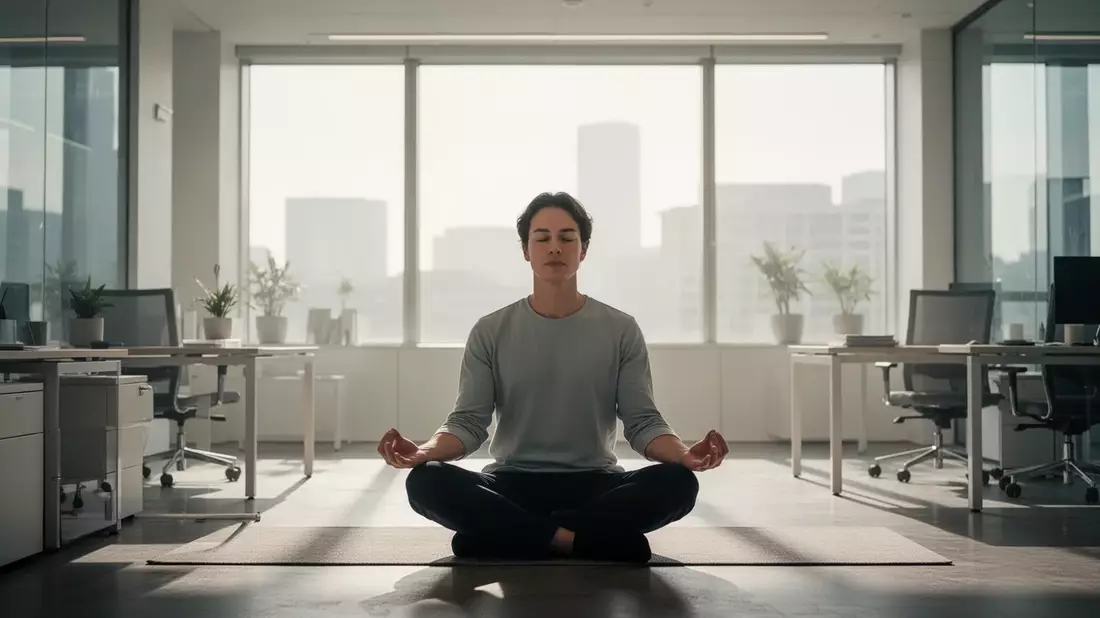 Meditation am Arbeitsplatz: Wie Achtsamkeit Unternehmen hilft