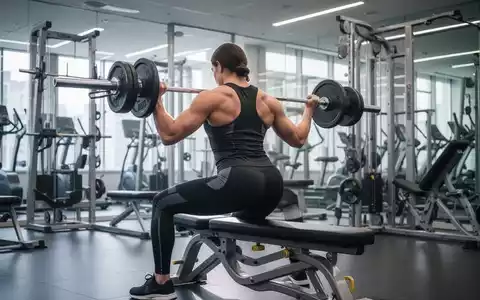 Eine Person führt eine Rückenübung in einem modernen Fitnessstudio durch, um Hüftbeuger und Rückenmuskulatur zu stärken. - Foto: über boerse-global.de