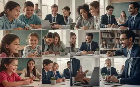 Eine Gruppe von Menschen unterschiedlichen Alters, die bei verschiedenen Aktivitäten engagiert sind und Freude und Verbundenheit ausstrahlen. - Foto: über boerse-global.de