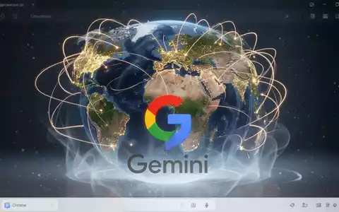 Digital globe with glowing lines connecting Latin America, Africa, and the Middle East, symbolizing Google Gemini's global expansion. - Foto: über boerse-global.de