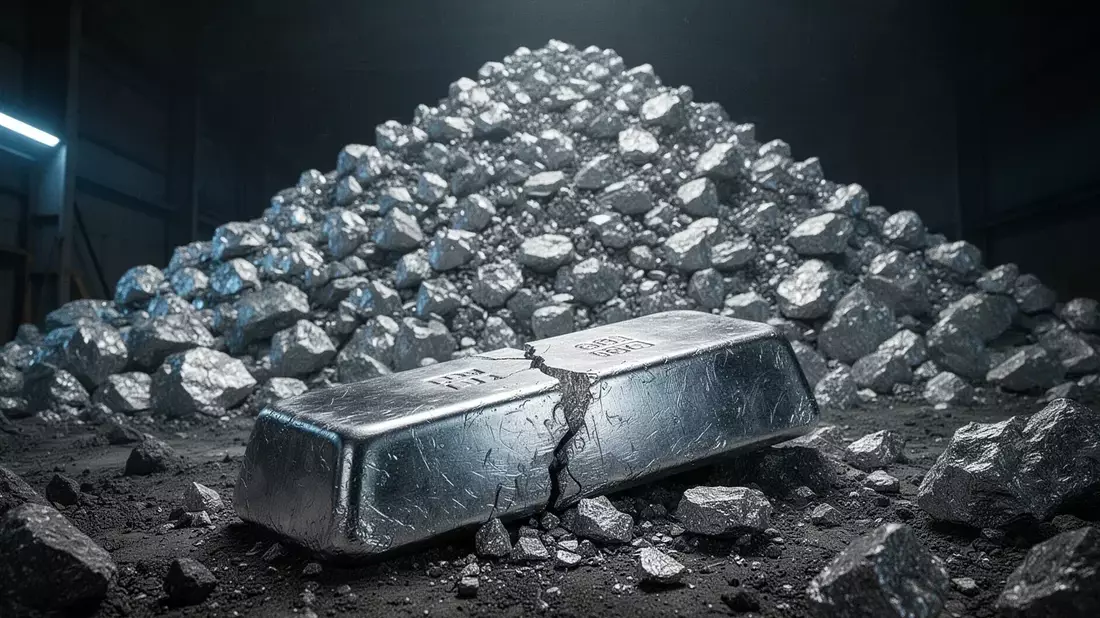 Plata cae a mínimos de dos meses por inflación y pánico geopolítico
