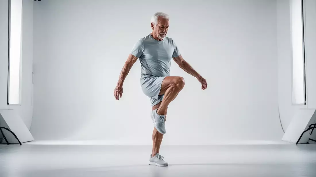 Flamingo-Test: Einbeinstand als Gesundheitsindikator für über 50-Jährige