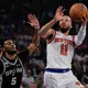 Brunson und die Knicks schafften ein großes Comeback. - Bild: Ross D. Franklin/AP/dpa
