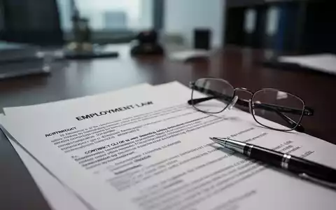 Nahaufnahme eines juristischen Dokuments mit Text zur Unwirksamkeit von Klauseln, ein Stift liegt darauf, im Hintergrund verschwommen ein Büro. - Foto: über boerse-global.de