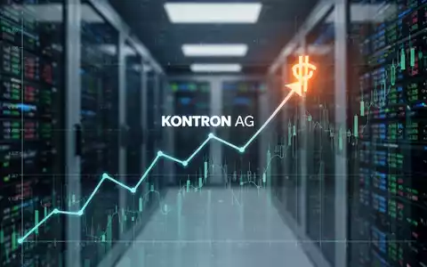 Ein stilisierter, moderner Graph mit einem Aufwärtstrend, überlagert mit abstrakten digitalen Börsendaten und einem leuchtenden Aktiensymbol. - Foto: über boerse-global.de