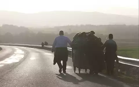 Flüchtlinge auf der Balkanroute (Archiv) - Foto: via dts Nachrichtenagentur