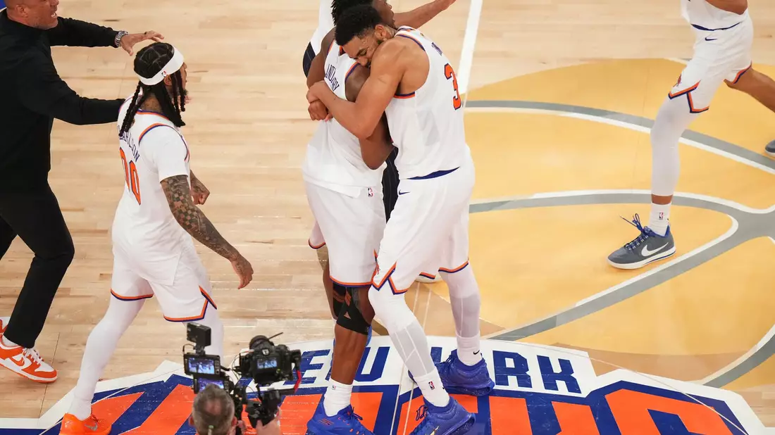 Anunoby (32) wurde zum Matchwinner im Madison Square Garden. - Bild: Frank Franklin II/AP/dpa