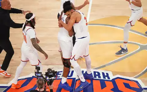 Anunoby (32) wurde zum Matchwinner im Madison Square Garden. - Foto: Frank Franklin II/AP/dpa