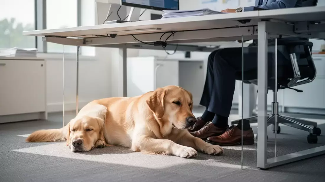 Bürohunde als Recruiting-Vorteil: Umfrage zeigt Trend