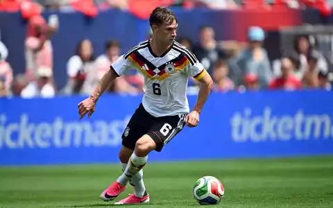 Über 90 Minuten Joshua Kimmich. (Archivbild) - Foto: Federico Gambarini/dpa