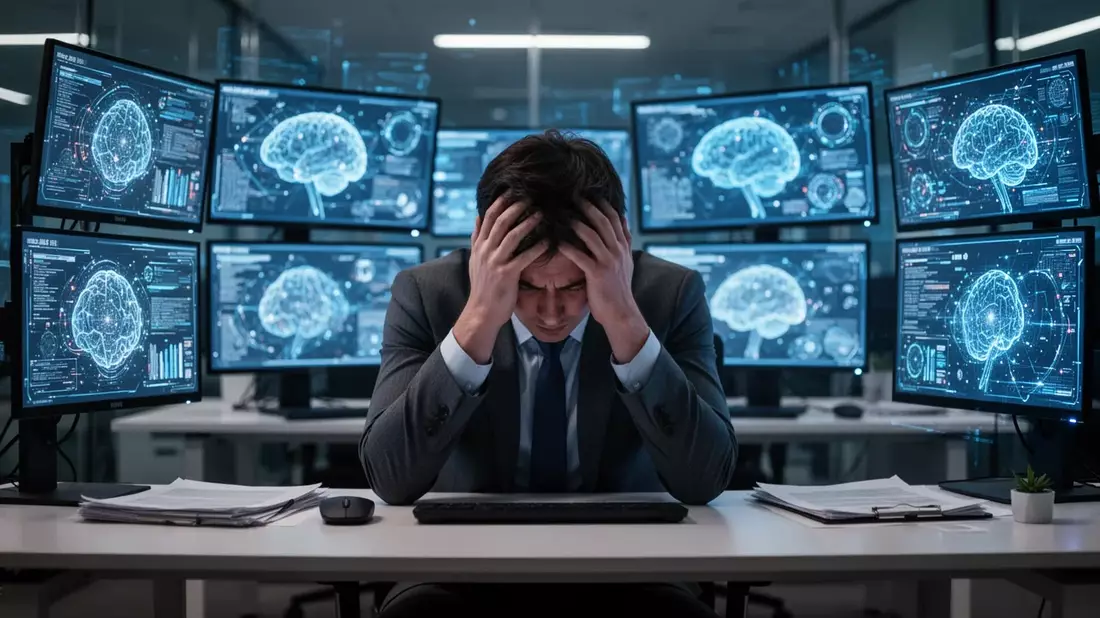 KI-Erschöpfung: Neue Studie zeigt mentale Belastung durch Künstliche Intelligenz