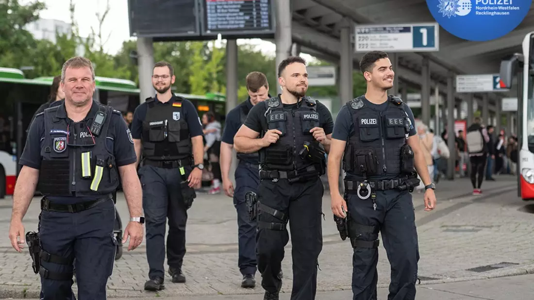POL-RE: Marl: PräsenzPlus am ZOB - Ein Plus an Sicherheit für Marl - Bild: presseportal.de