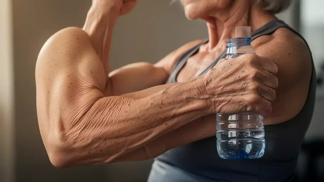 Krafttraining gegen schlaffe Arme: So klappt es daheim