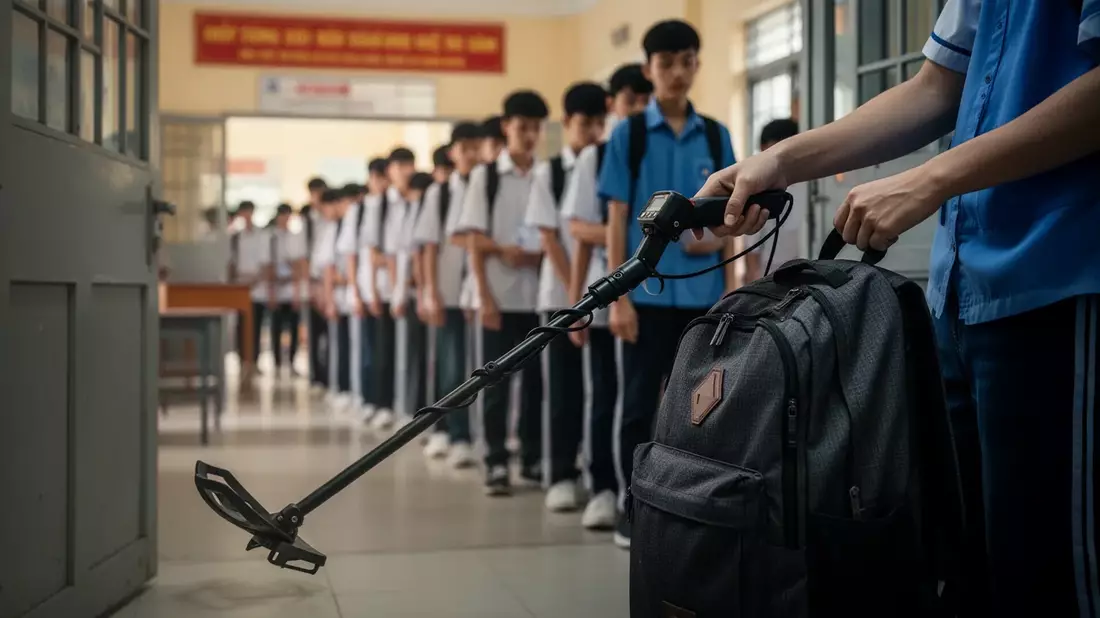 Vietnam: 1,2 Mio. Prüflinge unter Handscanner-Kontrolle