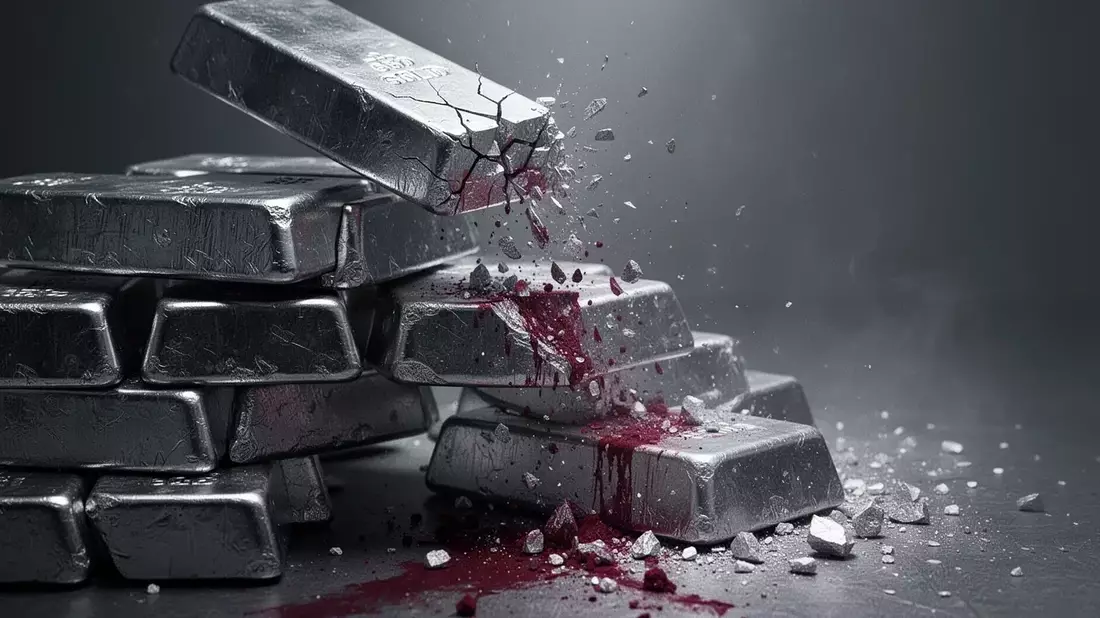 Silver Price Plunges 26% Despite Supply Deficit: Inflation and Solar Demand Weigh