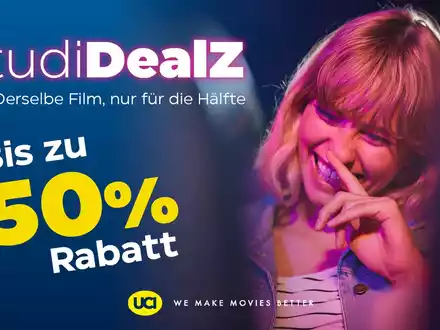 6 Monate Kino für nur 99 Euro: UCI's StudiDealZ bieten Studenten Rabatte bis zu 50% - Foto: presseportal.de