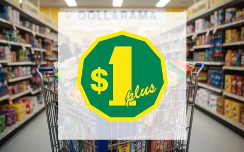 Ein Einkaufswagen voller bunter Discount-Produkte in einem hell erleuchteten Dollarama-Laden, der Umsatzwachstum symbolisiert. - Foto: über boerse-global.de