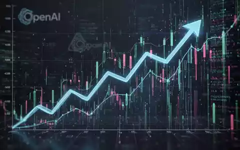 Abstrakte Darstellung von Preiskürzungen im Technologiesektor, mit fallenden Finanzgrafiken und digitalen Datenströmen. - Foto: über boerse-global.de