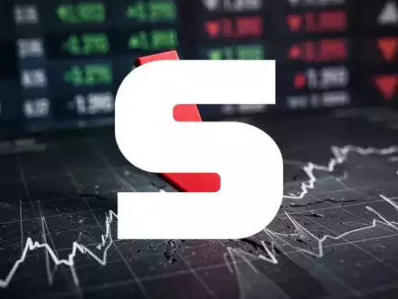 Ein roter Pfeil zeigt auf einer Finanzgrafik nach unten, der die Sulzer-Aktie unter die 200-Tage-Linie symbolisiert. - Foto: über boerse-global.de