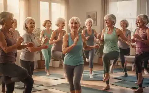 Eine Gruppe aktiver Frauen über 50, die sich körperlich betätigen, symbolisiert Gesundheit und Vitalität im Alter. - Foto: über boerse-global.de