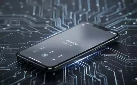 A close-up of a modern smartphone displaying a clean, refined user interface, symbolizing software optimization. - Foto: über boerse-global.de