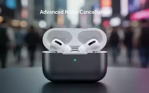 Apple AirPods Pro 3 earbuds in their charging case, highlighting their advanced noise cancellation technology. - Foto: über boerse-global.de