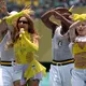 Superstar Shakira bei ihrem Auftritt. - Bild: Eduardo Verdugo/AP/dpa