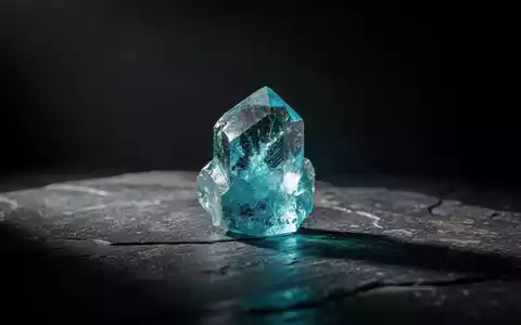 Ein leuchtender Lithiumkristall auf dunklem Untergrund, der Wachstum und Wert symbolisiert, mit dramatischer Beleuchtung. - Foto: über boerse-global.de