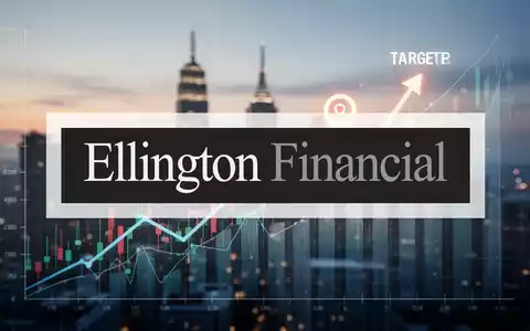 Ein stilisierter Finanzgraph mit einem Aufwärtstrend und einem Zielpreismarker vor einer unscharfen Skyline. - Foto: über boerse-global.de