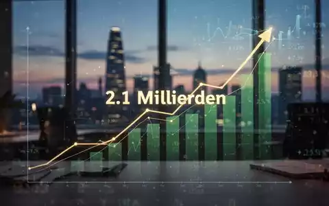 Ein stilisierter Graph mit aufsteigendem Trend und überlagerten digitalen Finanzdaten, im Hintergrund eine moderne Büroumgebung. - Foto: über boerse-global.de